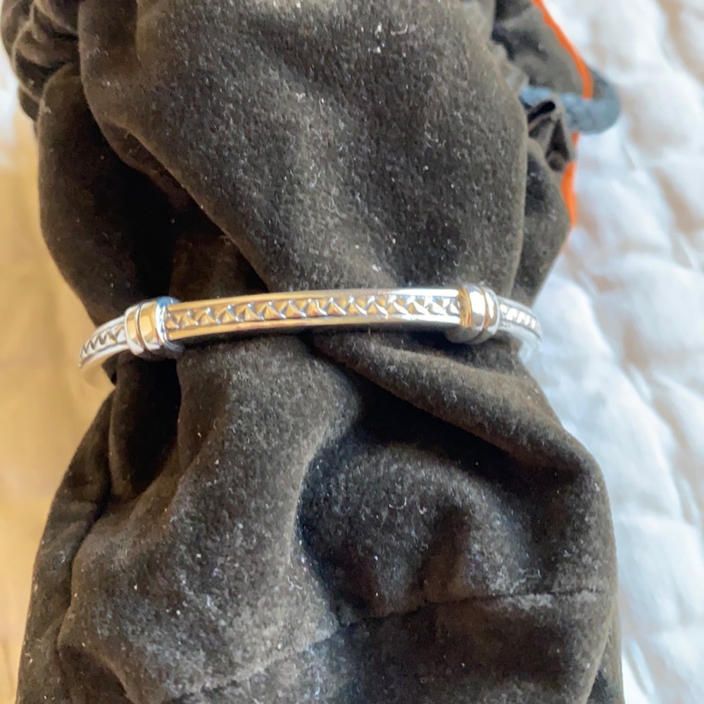 Genuine Silver Slim Cuff